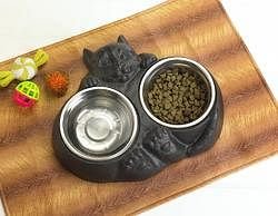 Kitty Cat Pet Bowl Set